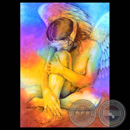 SERIE ÁNGELES CAÍDOS y ENTRAMADO (Reflexión) - Obras de ANDREA PICCARDO